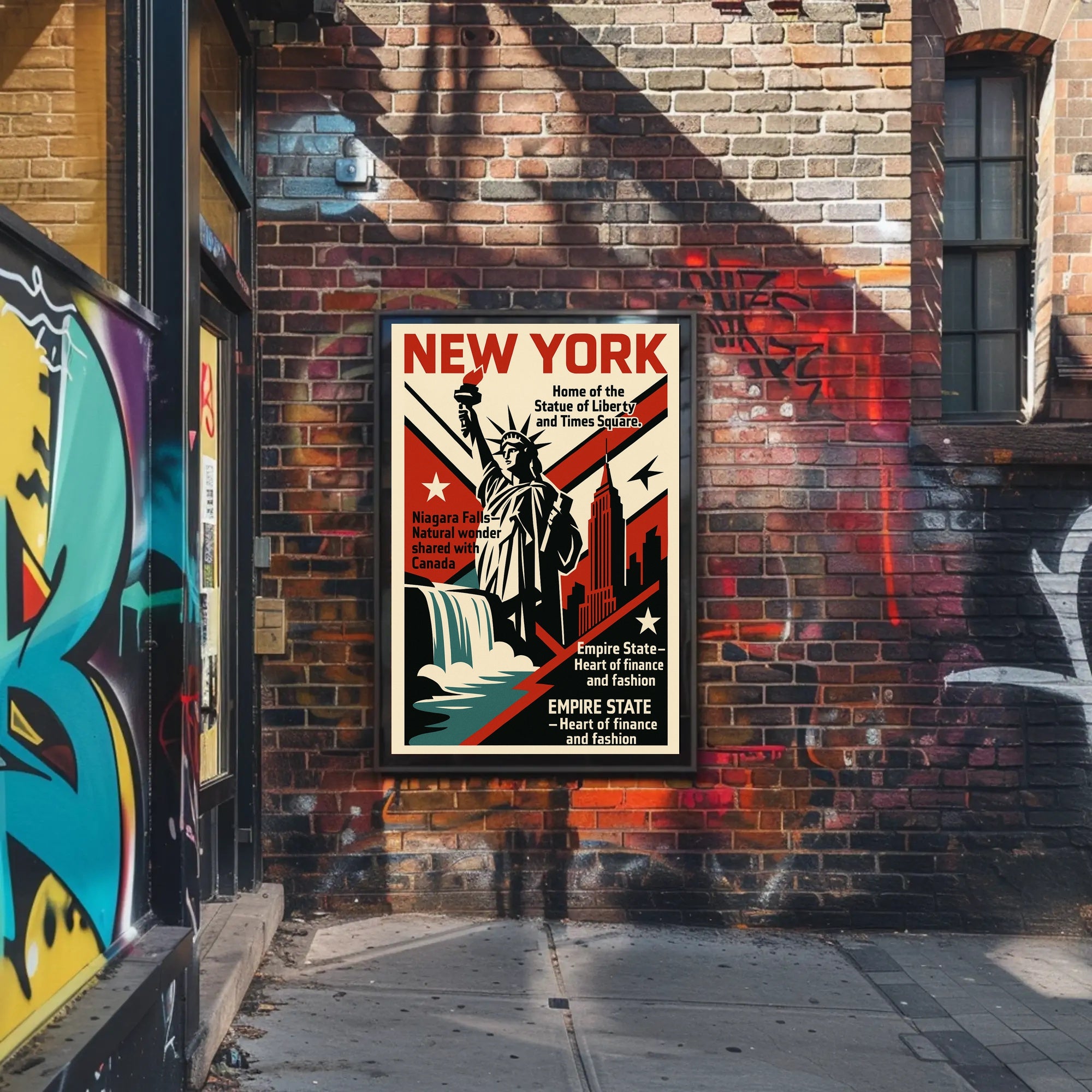 New York Icons Poster