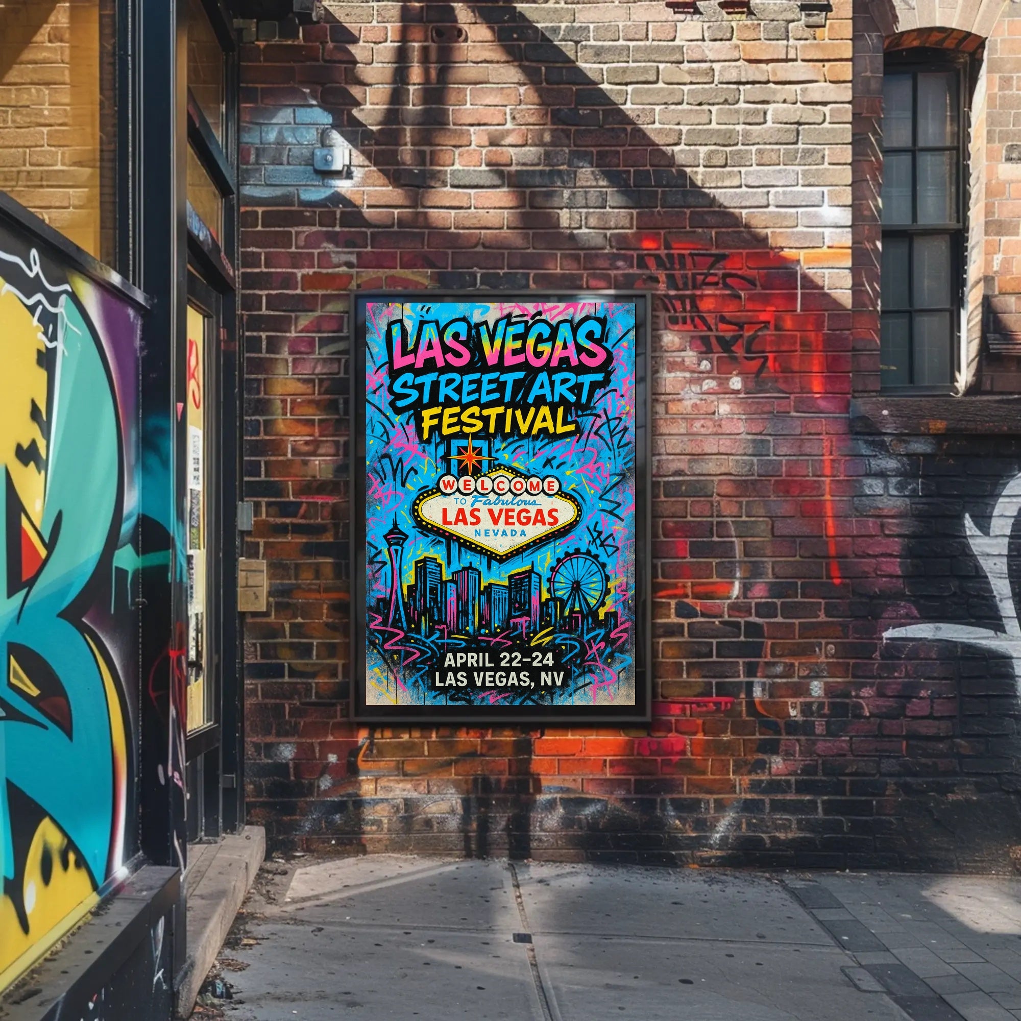 Las Vegas Street Art Festival Poster