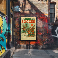 Reindeer Soccer Extravaganza Poster