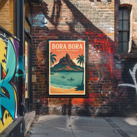 Bora Bora Tropical Paradise Poster