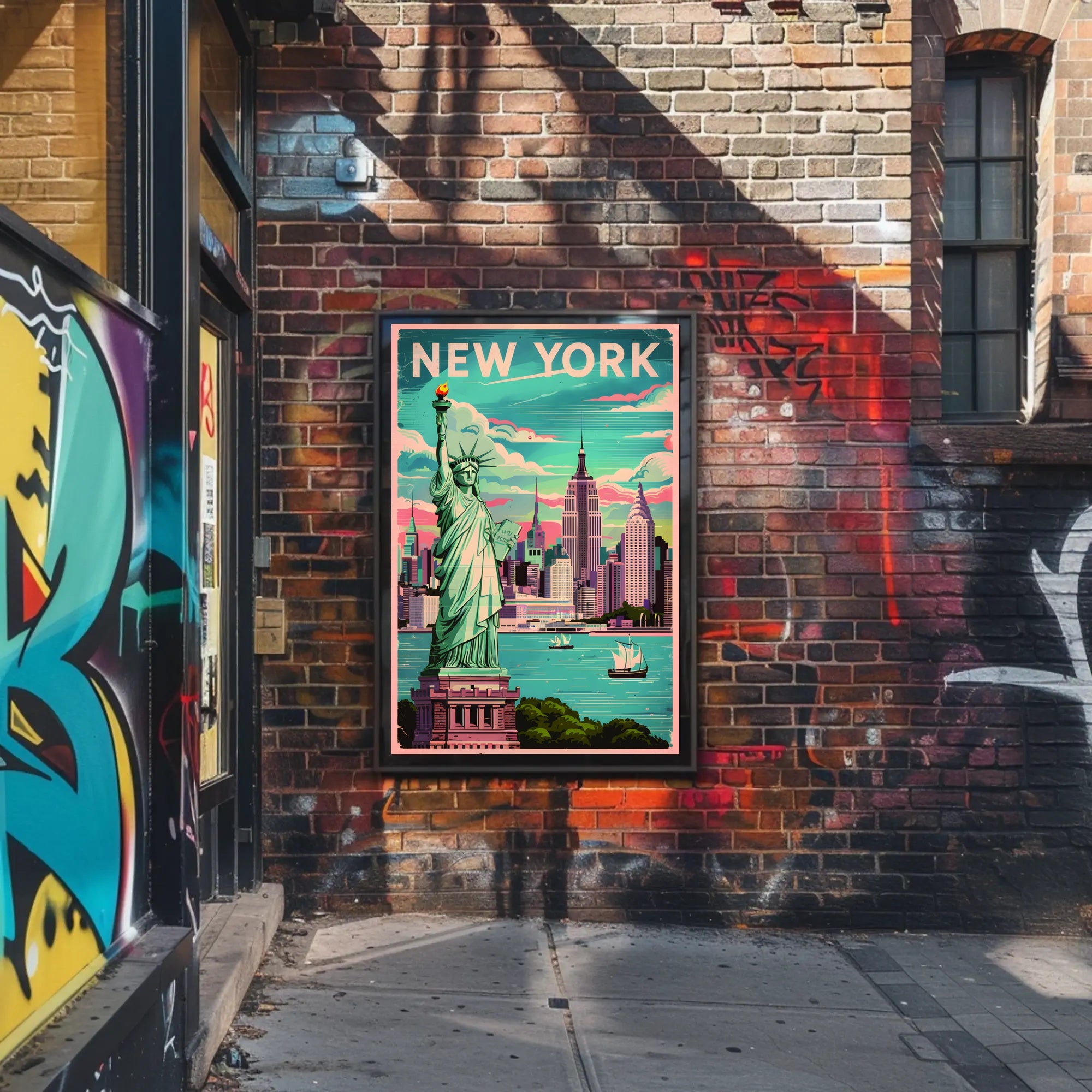New York City Skyline Poster