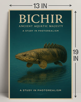 Bichir Ancient Aquatic Majesty Poster PosterGoat