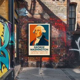 George Washington 1St President Poster