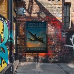 Boeing B-17 Flying Fortress Poster