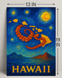 Hawaii A Starry Tribute Poster PosterGoat