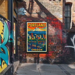 Portland, Oregon Poster