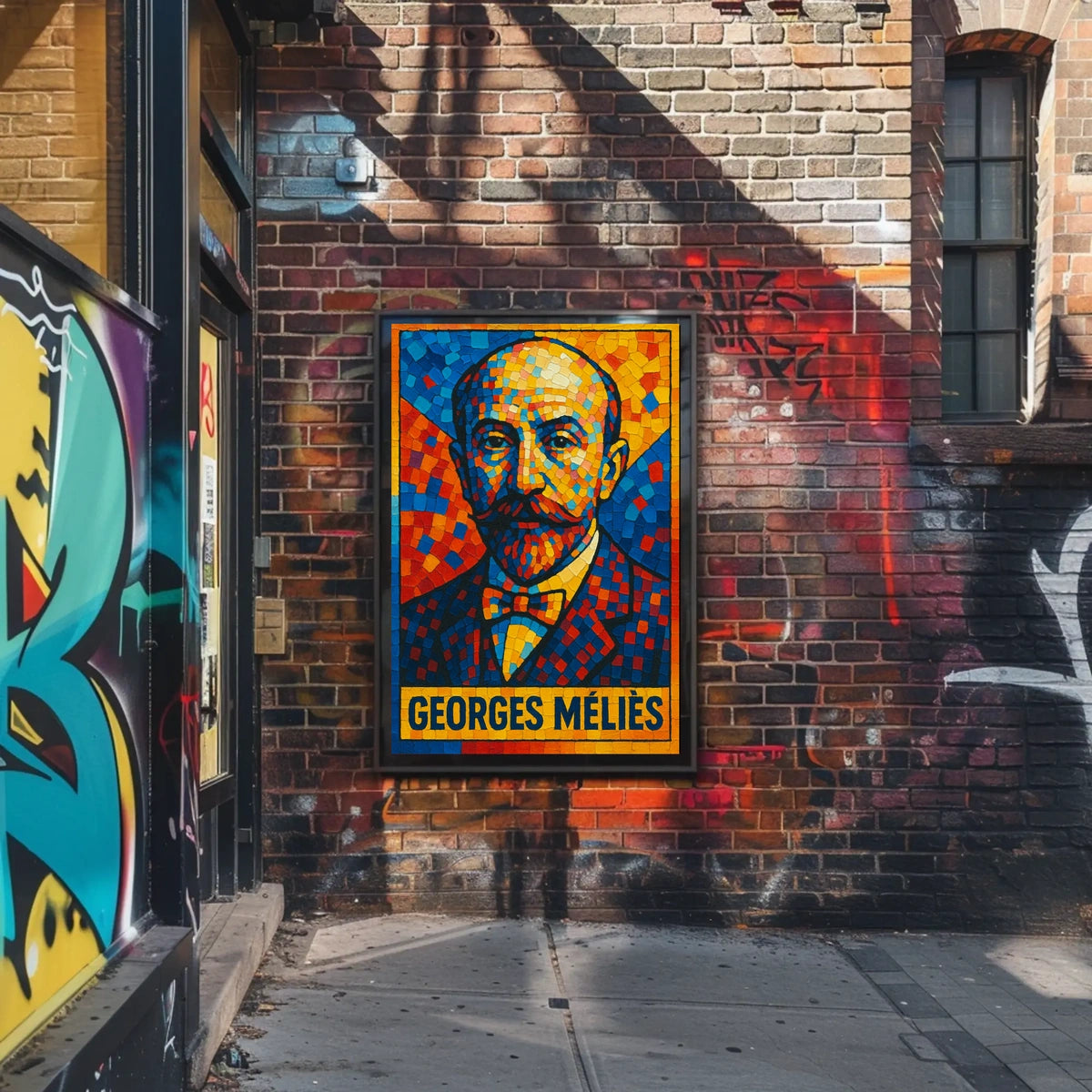 Georges Méliès Cinematic Pioneer Poster