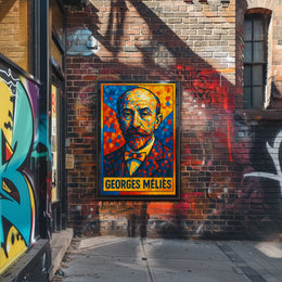 Georges Méliès Cinematic Pioneer Poster
