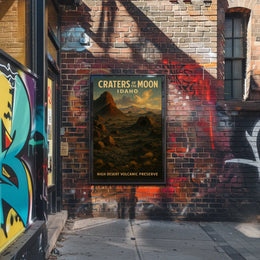 Craters Of The Moon Idaho Poster