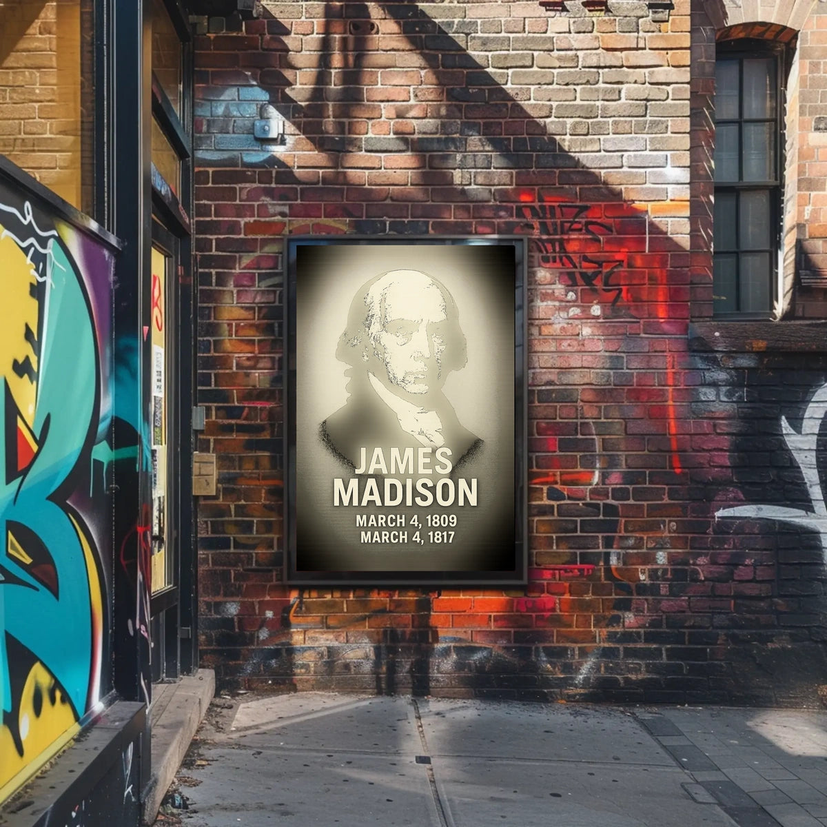 James Madison 4Th President Poster