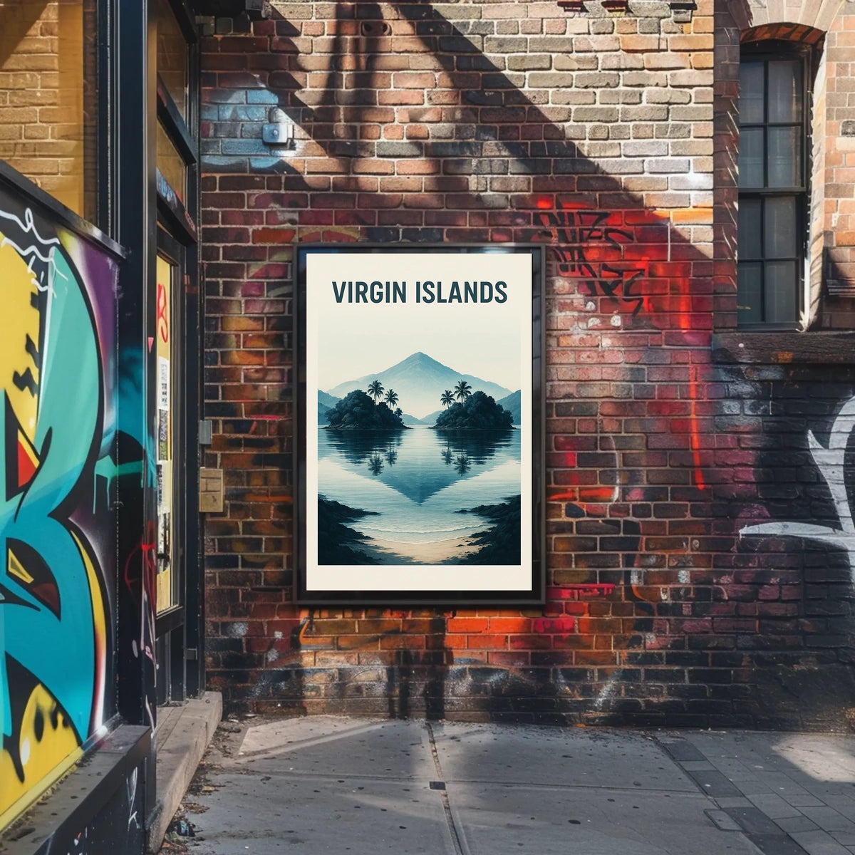 Tranquil Virgin Islands Poster