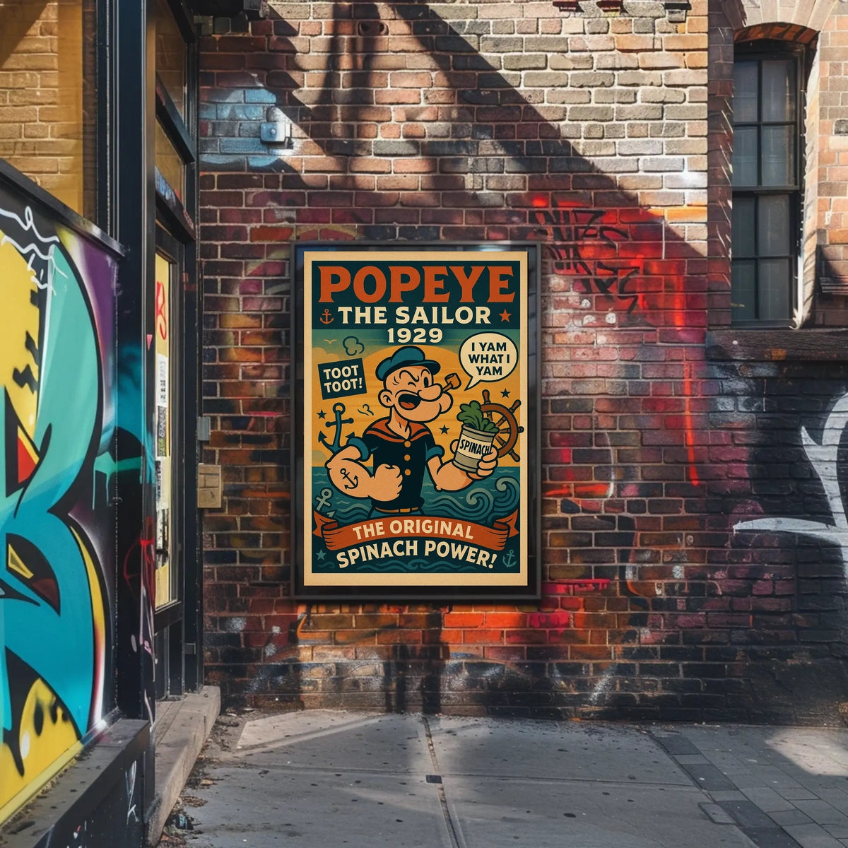 Popeye 1929 Art Poster POP-217