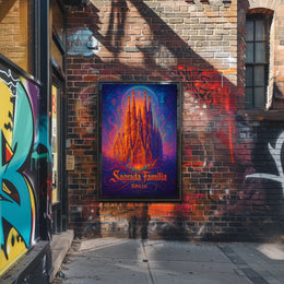 Sagrada Família Spain Poster