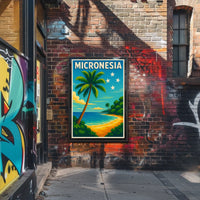 Micronesia Paradise Poster