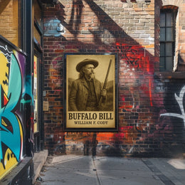 Buffalo Bill Frontier Exploration Cultural or Heritage Poster