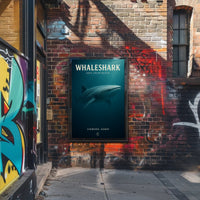 Whaleshark Awe-Inspiring Poster PosterGoat