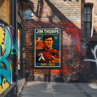 Jim Thorpe A Legacy Of Excellence Poster 18x24 Wall Art