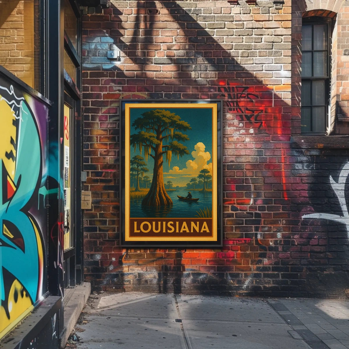Louisiana Bayou Adventure Poster