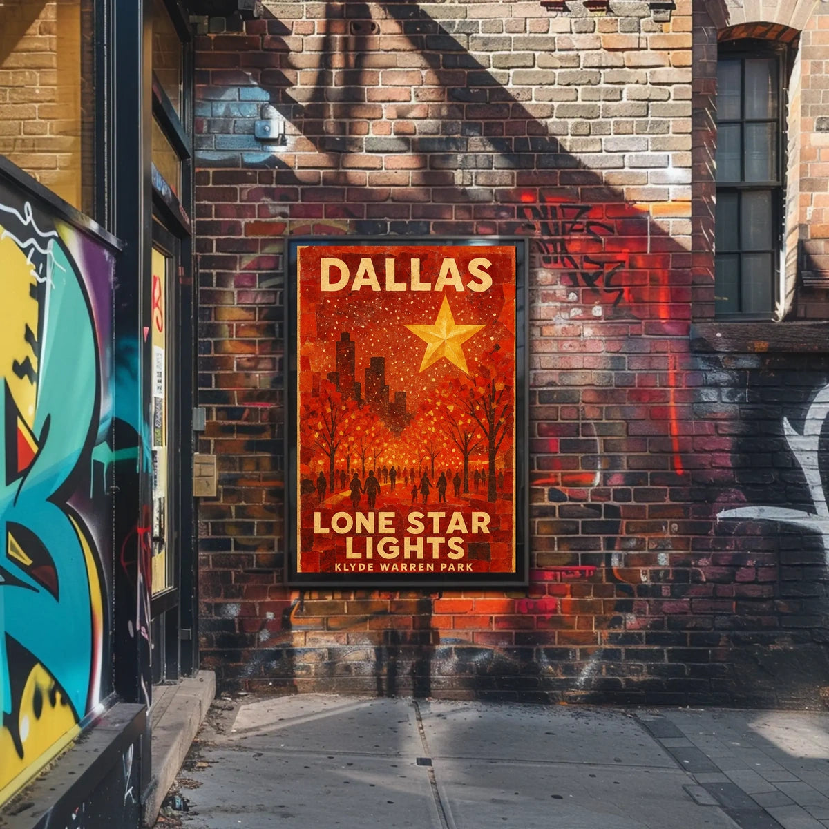Dallas Lone Star Poster