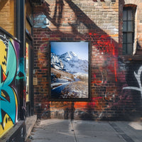Majestic Mountain Trek Poster