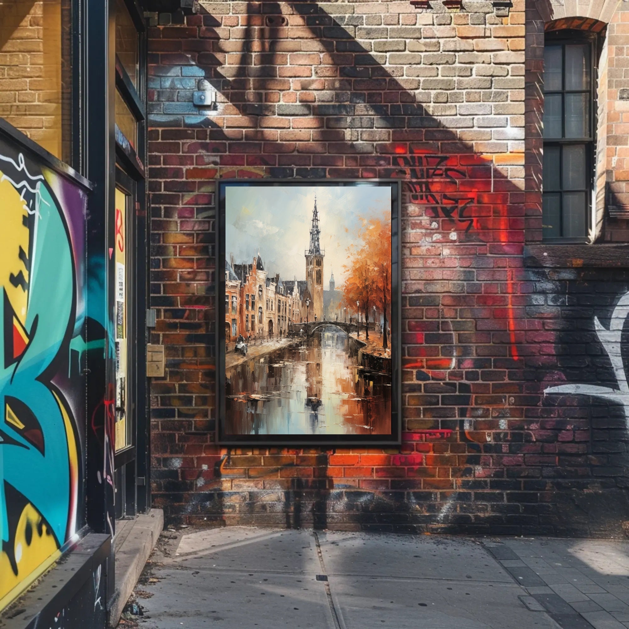 Autumn In Amsterdam Poster