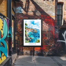 Scenic Croatia Poster