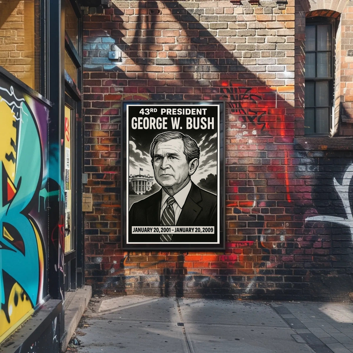 George W. Bush 43Rd President Poster