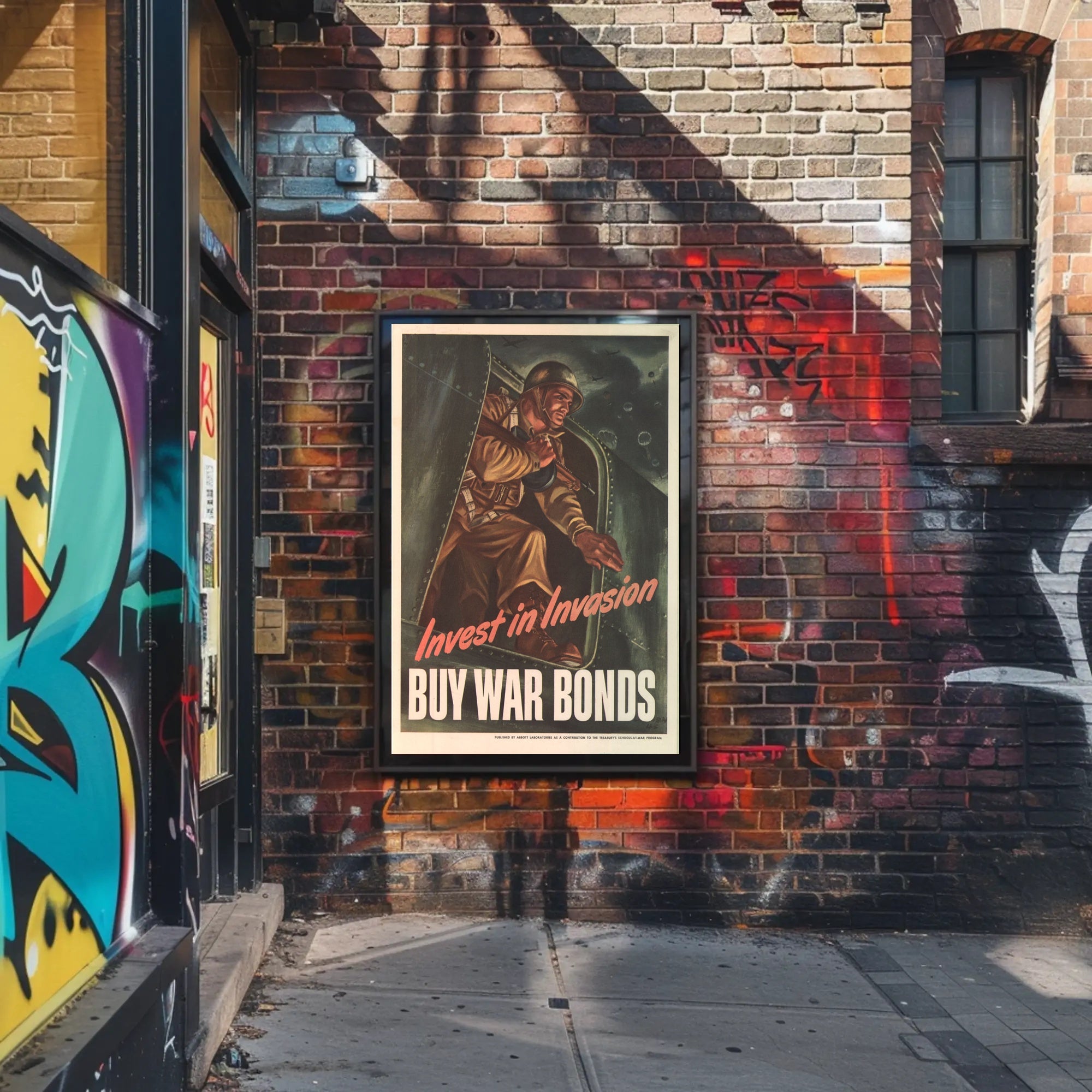 Invest in Invasion Poster PosterGoat