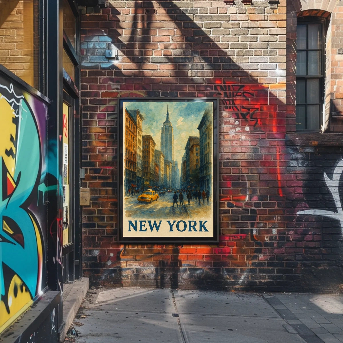New York City Streets Poster