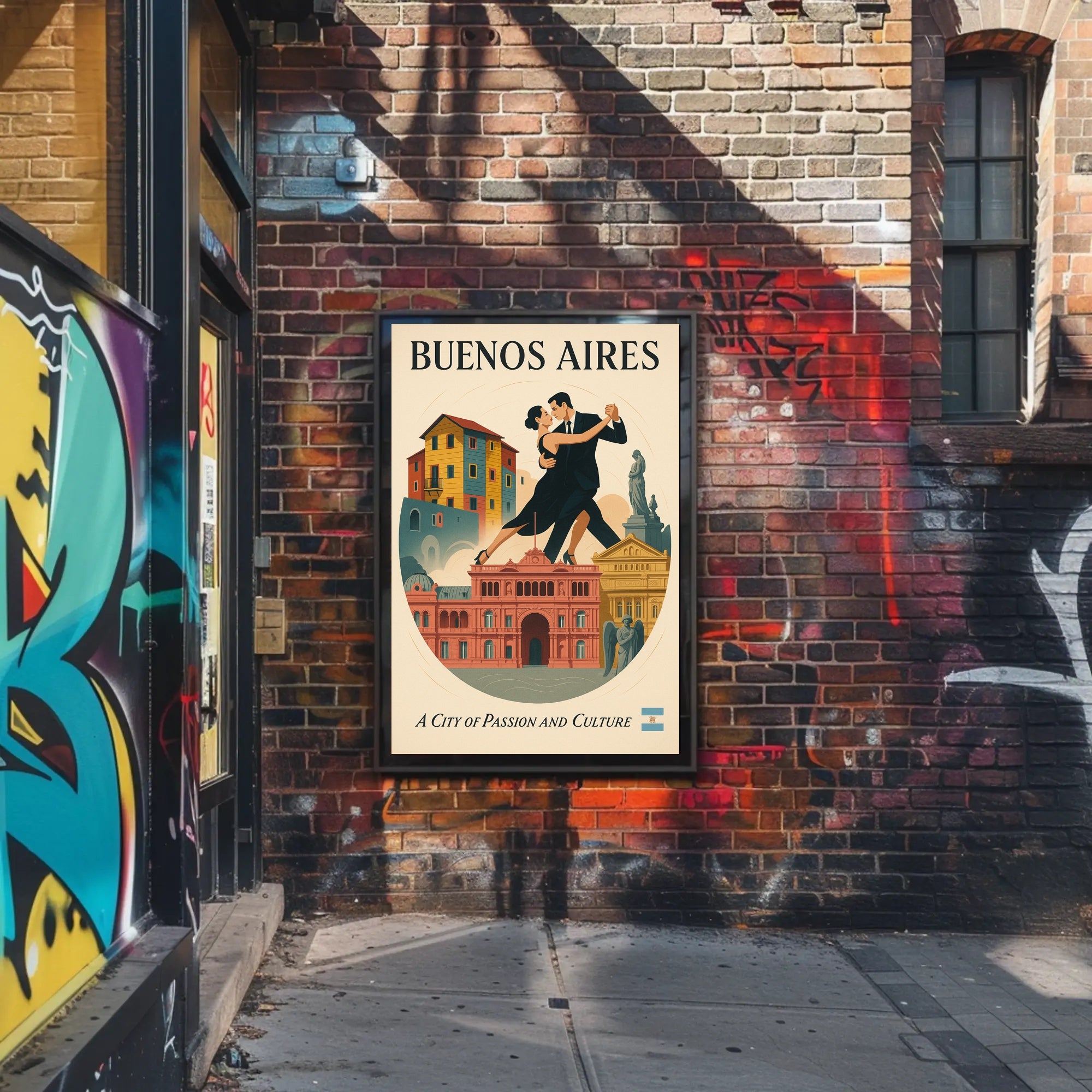 Buenos Aires City Of Passion And Culture Poster PosterGoat