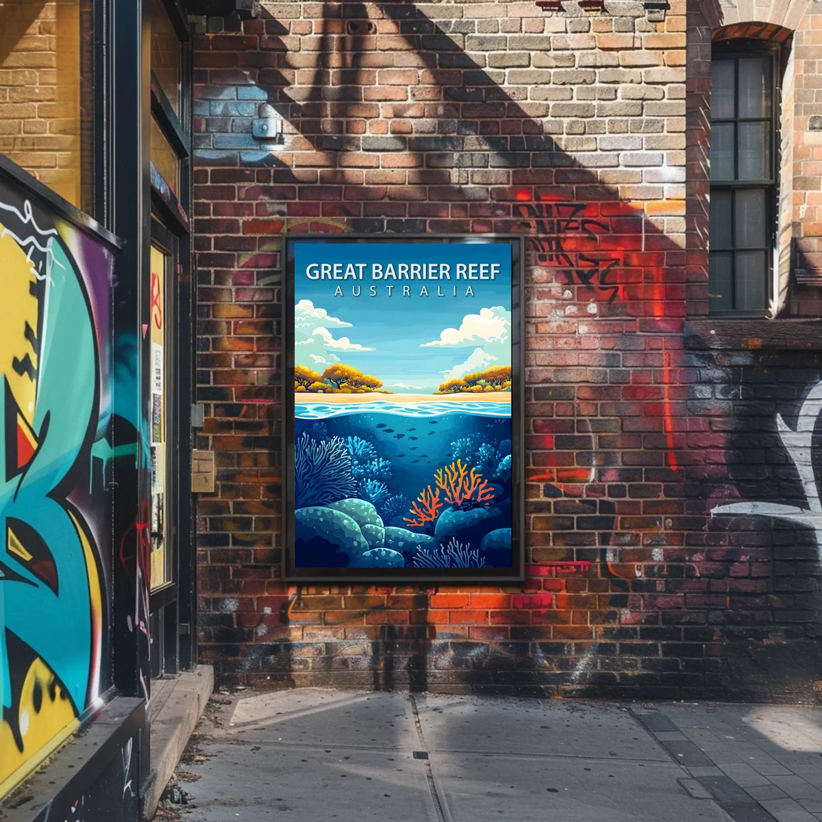 Great Barrier Reef Australia Poster