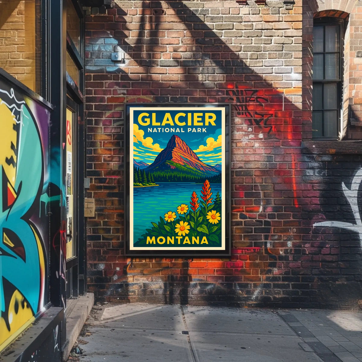 Glacier National Park Montana Poster