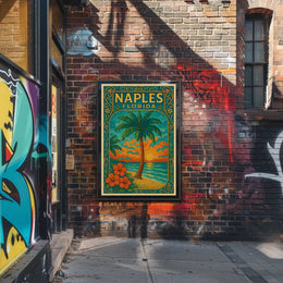 Naples, Florida Tropical Paradise Poster