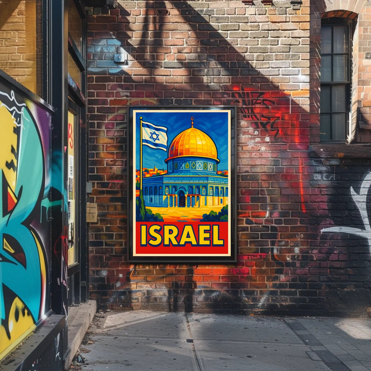 Iconic Landmarks Of Israel Poster