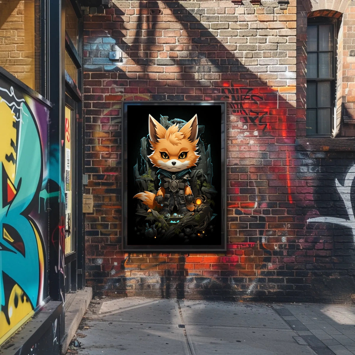The Guardian Fox Poster