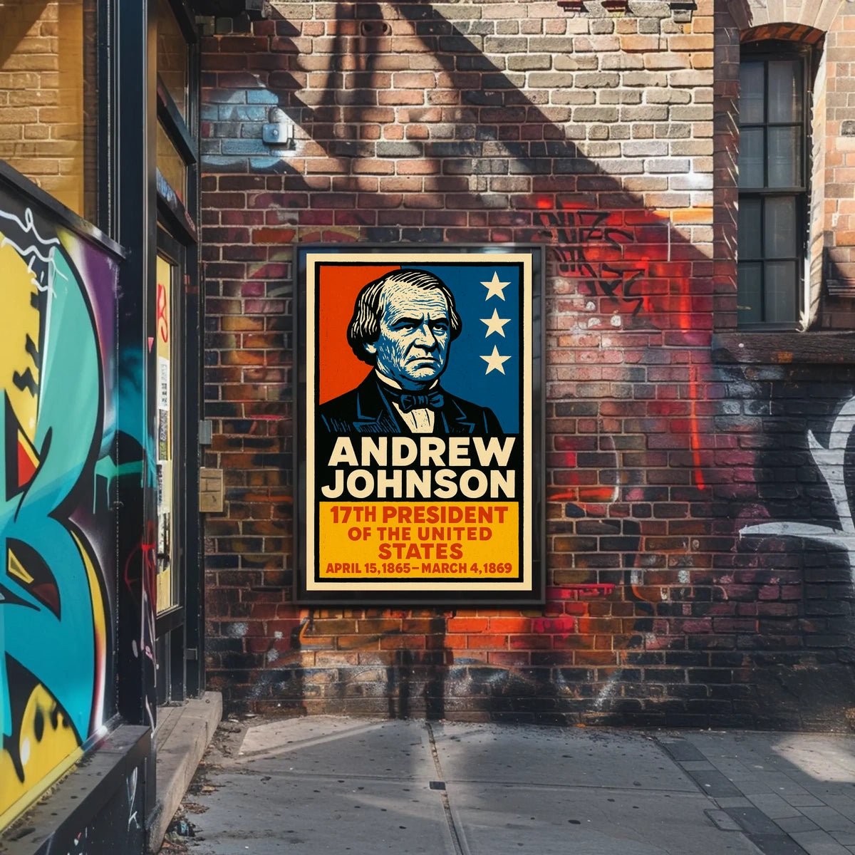 Andrew Johnson 17th President Poster