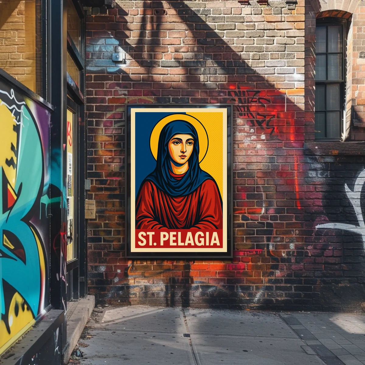 St. Pelagia Poster