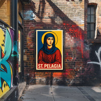 St. Pelagia Poster