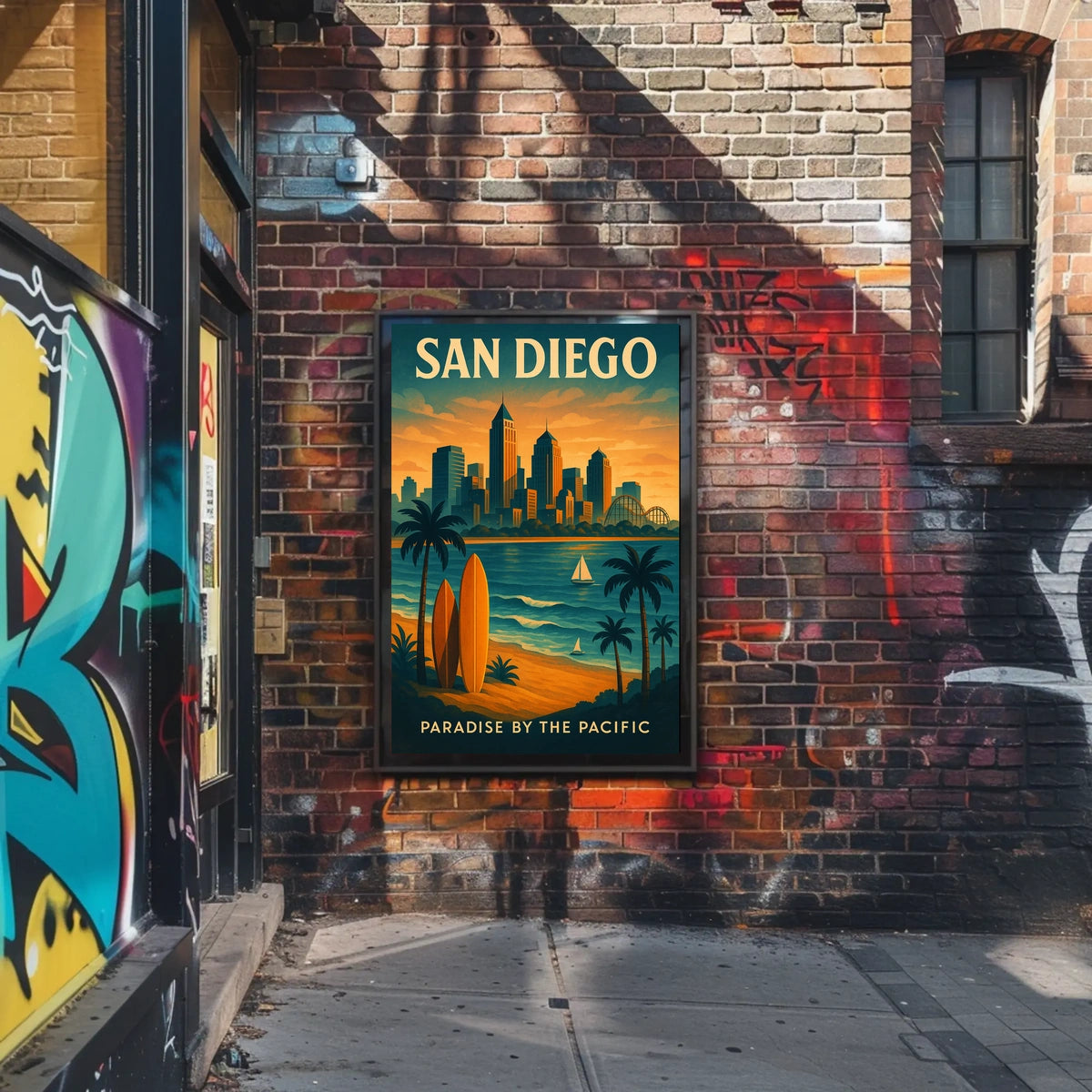 San Diego Paradise By The Pacific Poster
