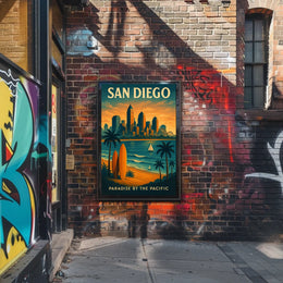 San Diego Paradise By The Pacific Poster
