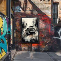 Vintage Power On The Move Vintage Poster