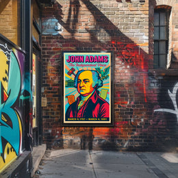 John Adams The Independent Voice Poster PosterGoat