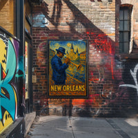 New Orleans Jazz Night Poster