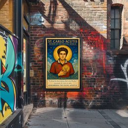 St. Carlo Acutis Patron of the Digital World Poster