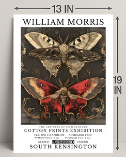 William Morris Exhibition: Detailed Artistic Poster