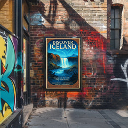 Discover Iceland Exhibition Poster