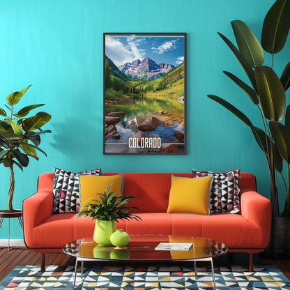 Colorado Vintage Poster