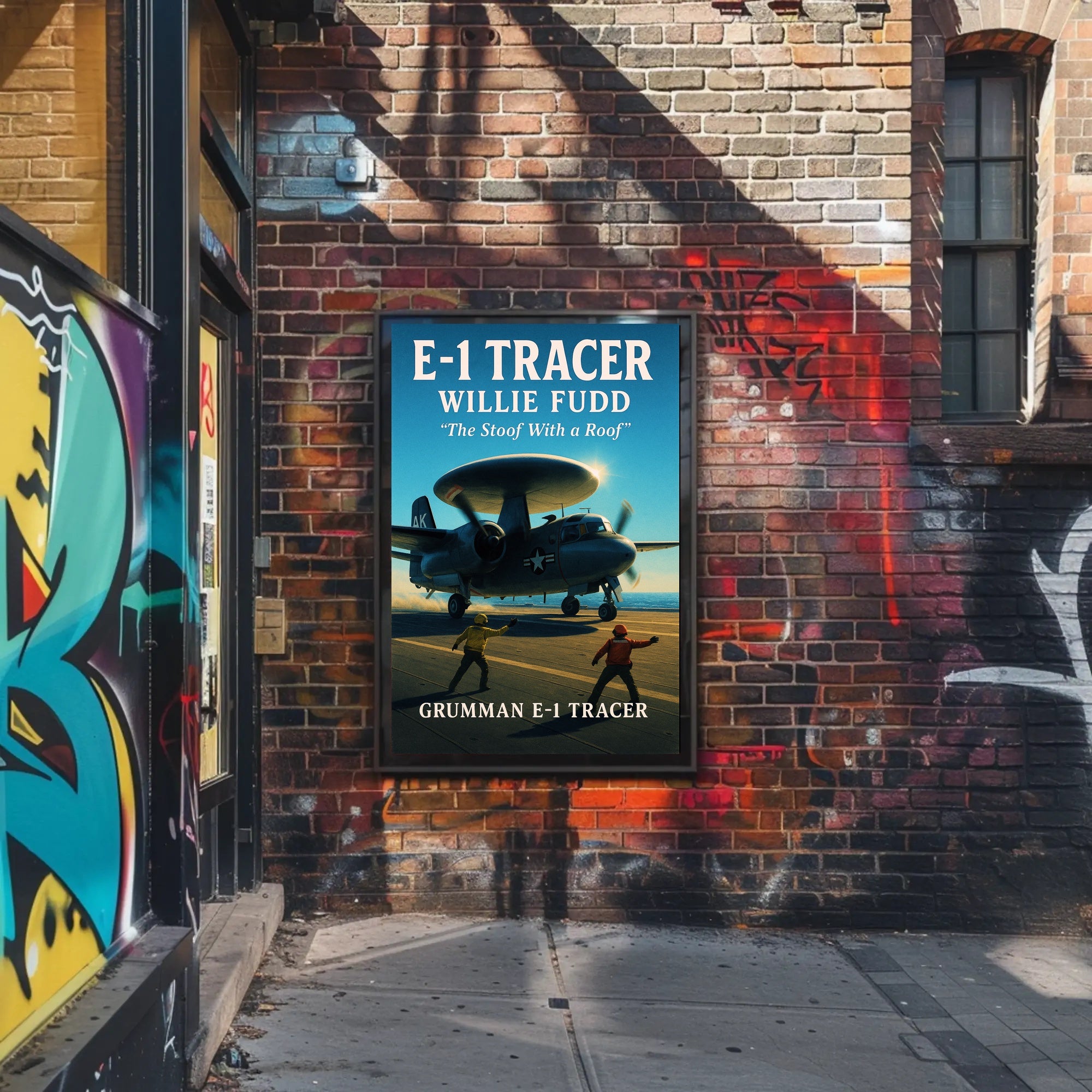 Grumman E-1 Tracer "The Stoof With a Roof" Poster PosterGoat