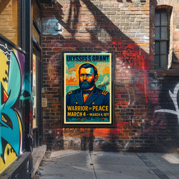Ulysses S. Grant Warrior in Peace Poster PosterGoat
