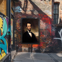 Abraham Lincoln Emancipation Proclamation Illustrated Poster PosterGoat